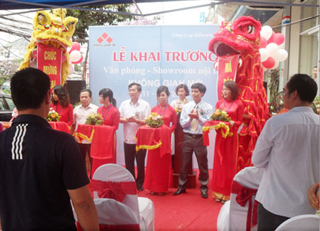 Lễ khai trương-Showroom Không Gian Mở tại 75 Nguyễn Phong Sắc - Cầu Giấy - Hà Nội.